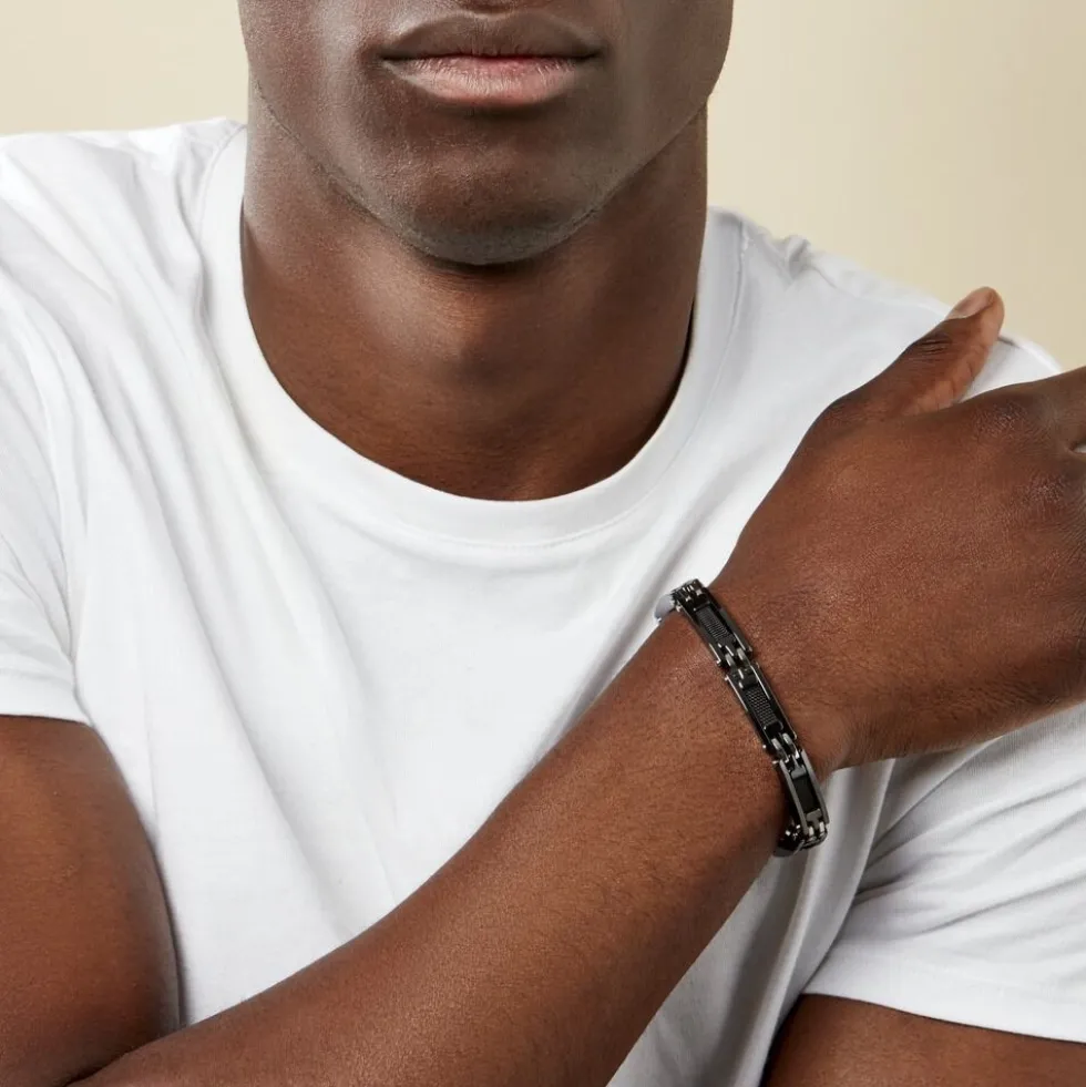 Bracelet Acier Blanc