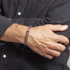 Bracelet Acier Blanc Alfred