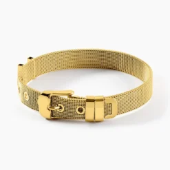 Bracelet Acier Doré Gideon