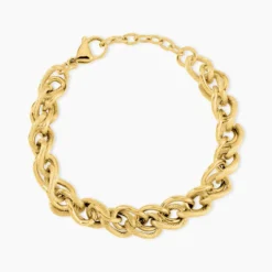 Bracelet Acier Doré Llora