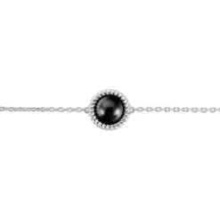Bracelet Adelyne Argent Blanc Céramique