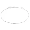 Bracelet Adriaan Argent Blanc Oxyde De Zirconium