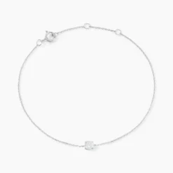 Bracelet Adula Or Blanc Oxyde De Zirconium