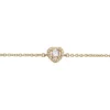 Bracelet Alais Plaque Or Jaune Oxyde De Zirconium