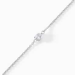 Bracelet Alda Argent Blanc Oxyde De Zirconium