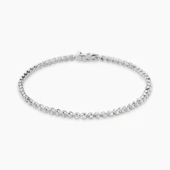 Bracelet Aleonor Or Blanc Diamant