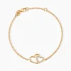 Bracelet Alexandra Plaqué Or Jaune Oxyde De Zirconium