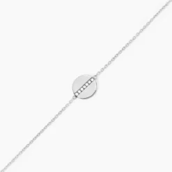 Bracelet Alexane Argent Blanc Oxyde De Zirconium
