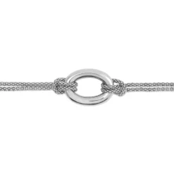 Bracelet Alisa Argent Blanc