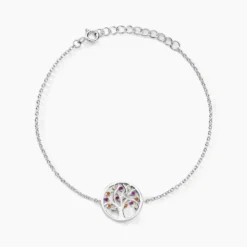 Bracelet Alive Argent Blanc Oxyde De Zirconium