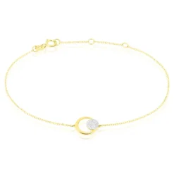 Bracelet Amane Or Jaune Diamant