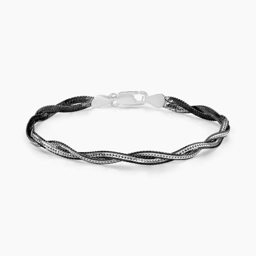 Bracelet Anaiz Argent Blanc