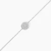 Bracelet Angeles Argent Blanc Oxyde De Zirconium