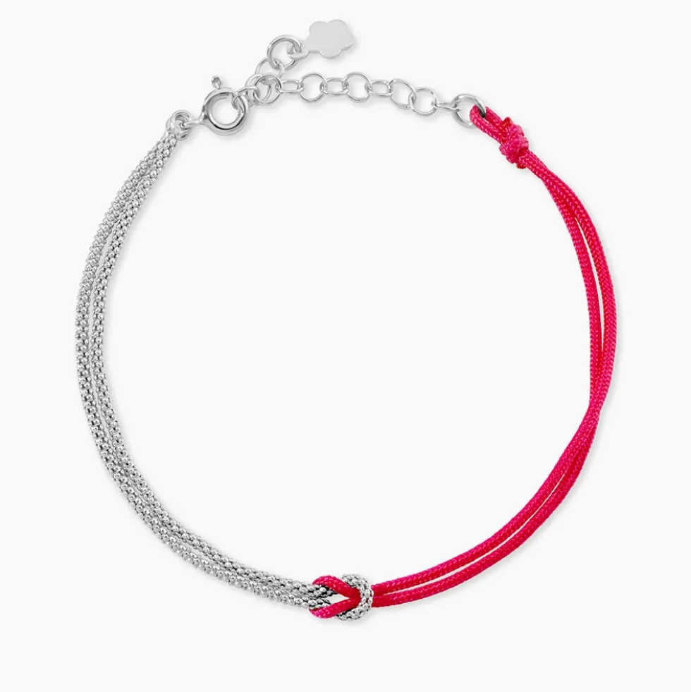 Bracelet Anicha Argent Blanc