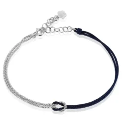 Bracelet Anicha Argent Blanc
