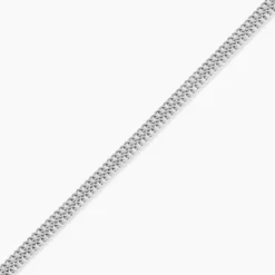 Bracelet Anne-sylvieae Argent Blanc