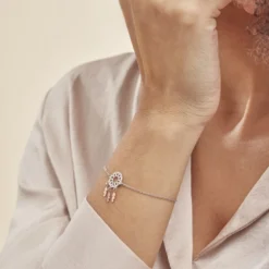 Bracelet Argent Bicolore Soulein