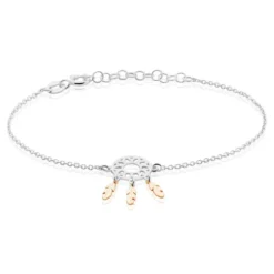 Bracelet Argent Bicolore Soulein