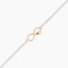 Bracelet Argent Bicolore Vikenti