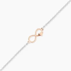 Bracelet Argent Bicolore Vikenti