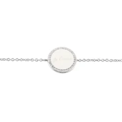 Bracelet Argent Blanc Amika Oxydes De Zirconium