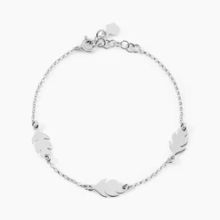 Bracelet Argent Blanc Bakia