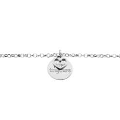 Bracelet Argent Blanc Ilie