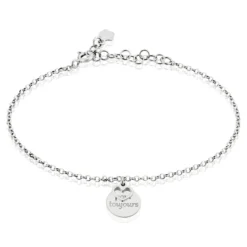 Bracelet Argent Blanc Ilie