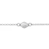 Bracelet Argent Blanc Jacquotte