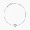 Bracelet Argent Blanc Maximille Oxydes De Zirconium