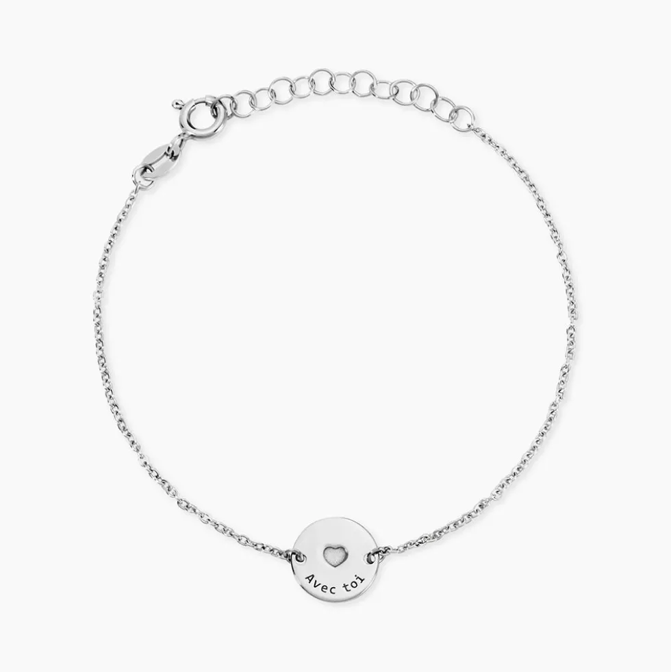 Bracelet Argent Blanc Nevada
