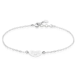 Bracelet Argent Blanc Pollux