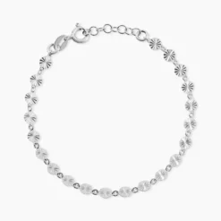 Bracelet Argent Blanc Raitha M