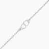 Bracelet Argent Blanc Sent