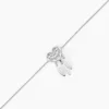 Bracelet Argent Blanc Sisile