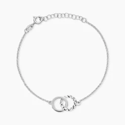 Bracelet Argent Blanc Ula