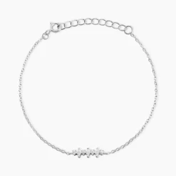 Bracelet Argent Eden Oxyde De Zirconiums