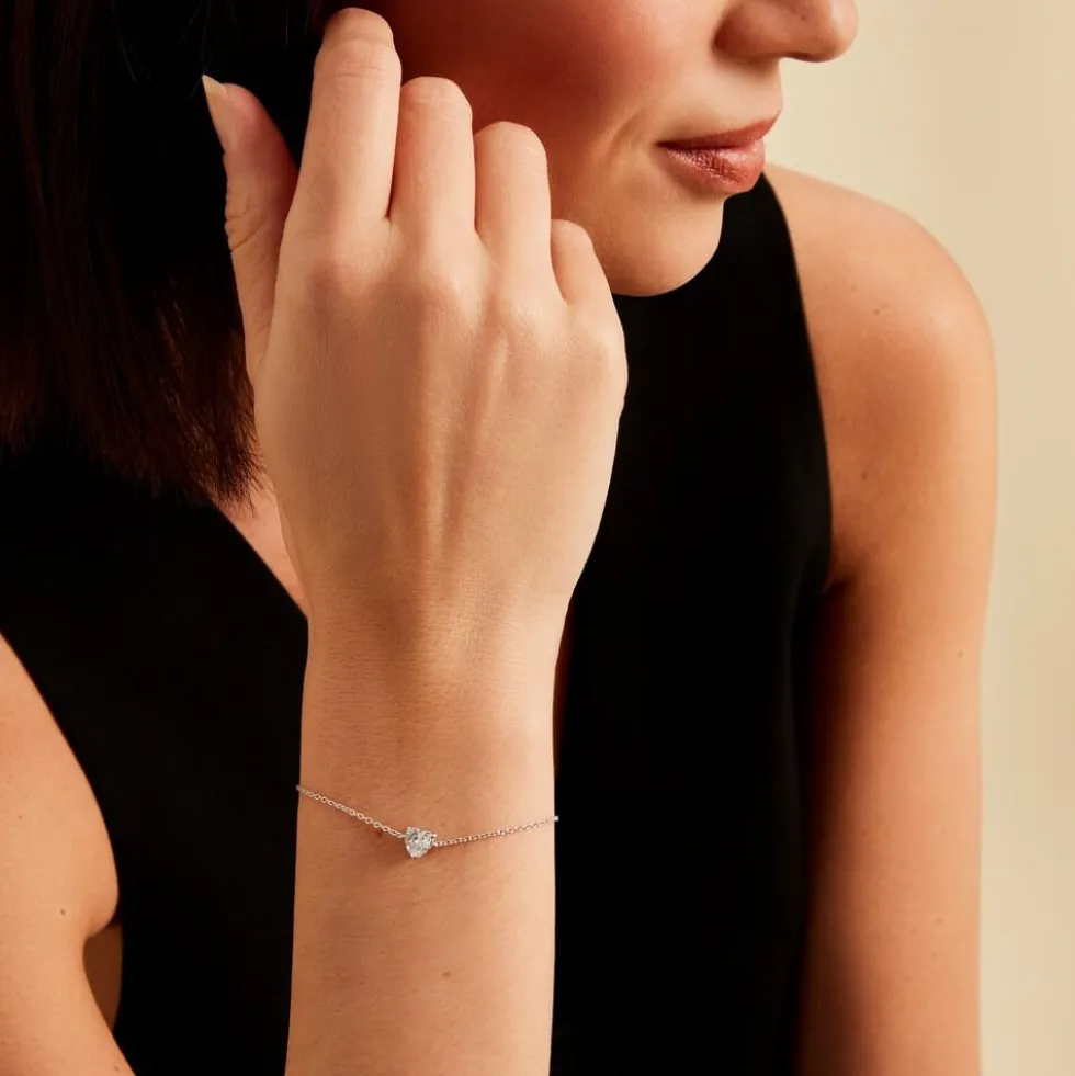 Bracelet Argent Schull Oxyde De Zirconium