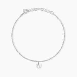 Bracelet Argent Sopher Oxyde De Zirconium