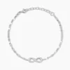 Bracelet Argent Wine Oxydes De Zirconium