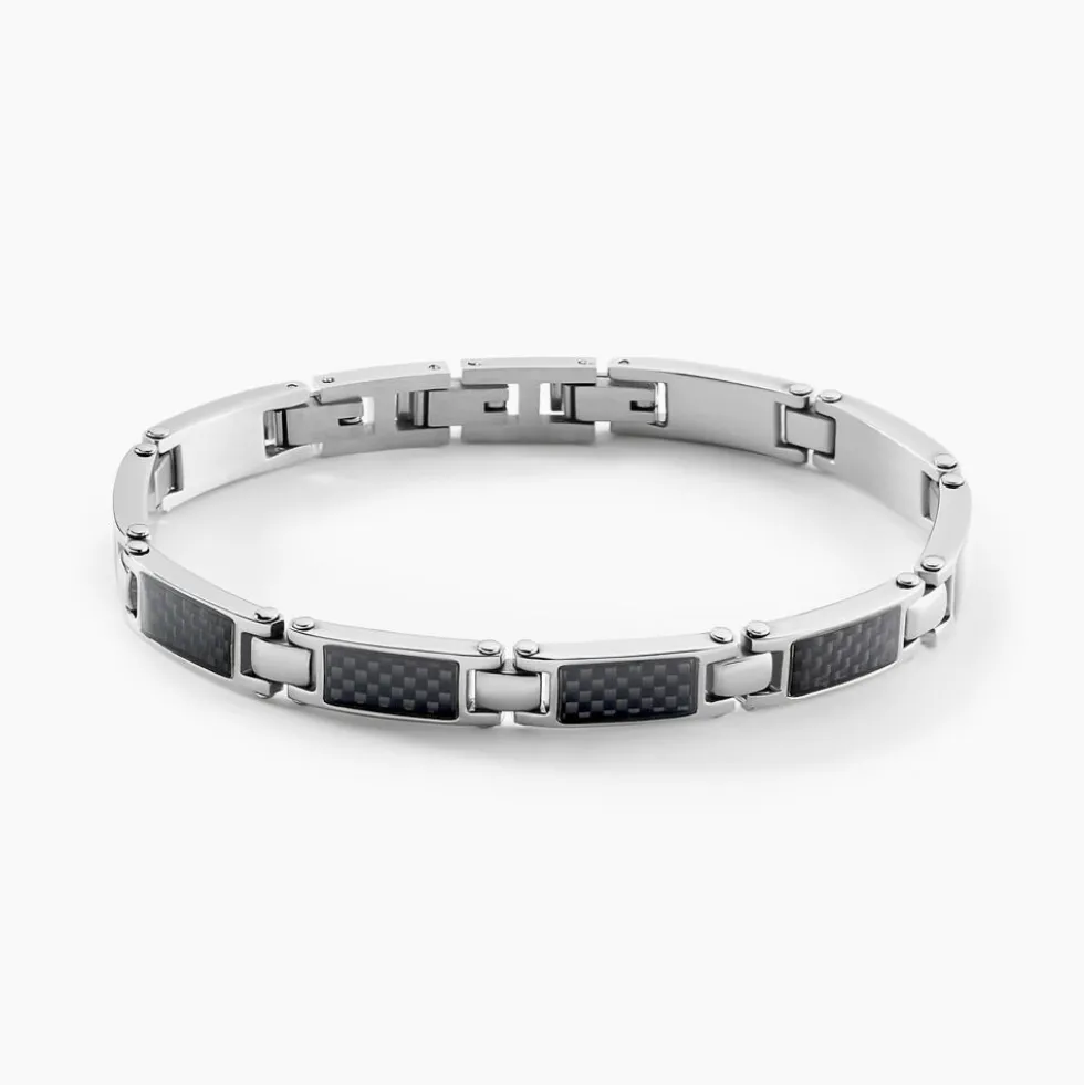 Bracelet Arnaud Acier Blanc