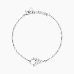 Bracelet Assala Argent Blanc