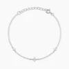 Bracelet Astria Argent Blanc Oxyde De Zirconium