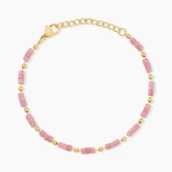 Bracelet Athena Acier Doré Quartz