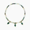 Bracelet Athena Acier Jaune Cordiérite Labradorite