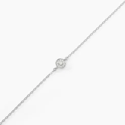 Bracelet Auxana Argent Blanc Oxyde De Zirconium