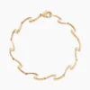 Bracelet Ayda Plaqué Or Jaune Oxyde De Zirconium