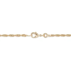 Bracelet Azelys Maille Corde Plaqué Or Jaune