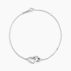 Bracelet Azylis Argent Blanc Oxyde De Zirconium