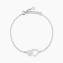 Bracelet Blandine Argent Blanc